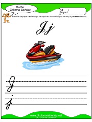 J Sesi Çalışma Sayfaları